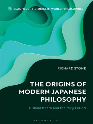 cover image of The Origins of Modern Japanese Philosophy